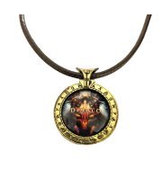 Медальон Diablo (Металл + стекло) 