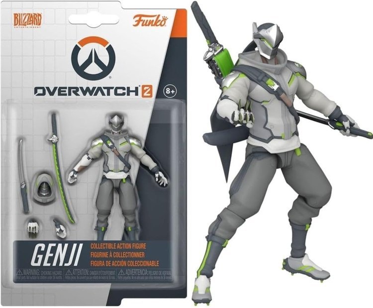 Фігурка Funko Overwatch 2 Genji Action Figure фанко Овервотч 2 Гендзі ...