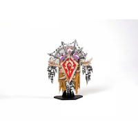 Конструктор з дерева 3D - World of Warcraft Horde Incredibuilds Wood Model