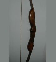 Лук декоративный, составной + 3 стрелы с кожаными наконечниками