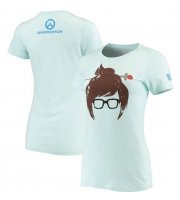 Футболка Mei Light Blue Overwatch Character T-Shirt Womens (размер M)