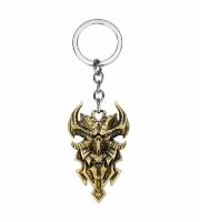 Брелок - Diablo III Logo Metal  bronze