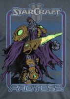 Футболка StarCraft II Retro Protoss Premium (розмір S)