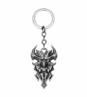 Брелок - Diablo III Logo Metal  silver
