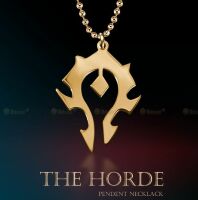 Медальйон World of Warcraft Horde Titanium steel golden