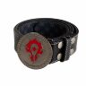 Ремень + Пряжка World of Warcraft Horde Leather Belt