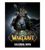 Розмальовка World of Warcraft Coloring Book Exclusive Artistic Illustrations