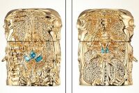 Запальничка WORLD OF WARCRAFT The lich king Lighter + подарункова коробка з дерева