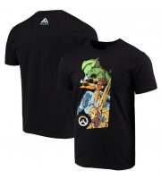 Футболка Mens Black Overwatch Multi-Character Archives T-Shirt (размер L)