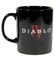 Чашка JINX Diablo IV Hotter Than Hell Black Кружка Диабло 325 ml