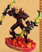Фігурка World of Warcraft Undead Rogue With Warglaive of Azzinoth Figure