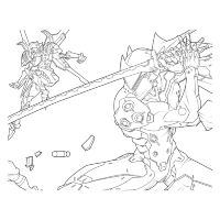 Розфарбування Overwatch Coloring Book