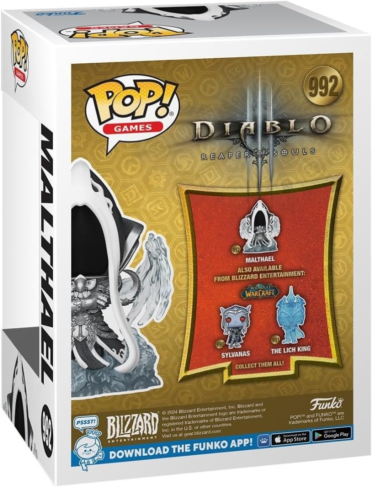 Фігурка Funko Games Diablo 3 Malthael Фанко Діабло Малтаель 992 