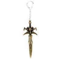 Брелок World of Warcraft Lich King Metal Weapon Frostmourne фростморн (колір бронза) 