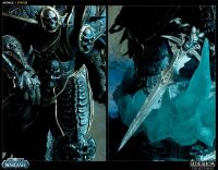 World of Warcraft Arthas Menethil the Lich King Polystone Statue Sideshow