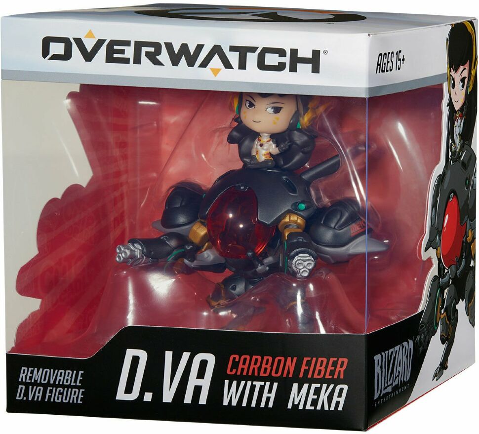 Фігурка Cute But Deadly - Carbon Fiber D.Va and MEKA Buddy (Blizzard Exclusive) 