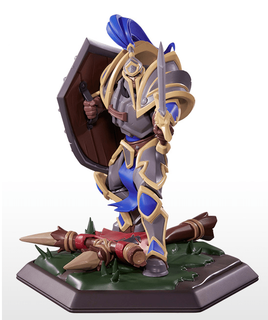 Статуэтка World of Warcraft Human Footman Legends Premium Statue (Варкрафт Человек Воин)  